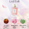 Eau de Parfum pour Femme LASTAR Paris 'Forever Love' 1,86 oz / 55 ml – Fragrance Florale Romantique avec Notes de Rose, Jasmin, Vanille et Patchouli