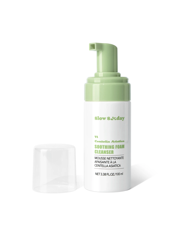 SlowSunday Nettoyant Moussant Apaisant à la Centella Asiatica – Nettoyage en Profondeur & Hydratation Ciblée K-Beauty