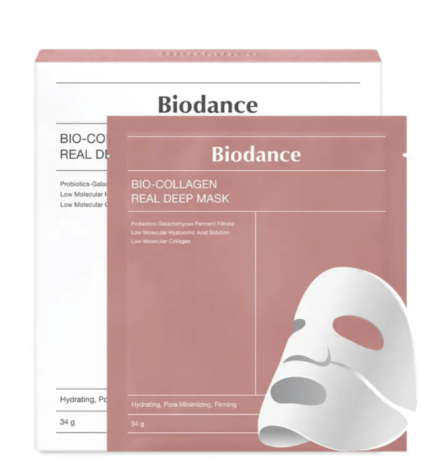 Capture d’écran 2026-09-06 à 17.17.56 Biodance Bio-Collagen Real Deep Mask (Coffret 4 Pièces) – Masque Hydrogel Nuit Effet Réparateur & Peau de Verre K-Beauty