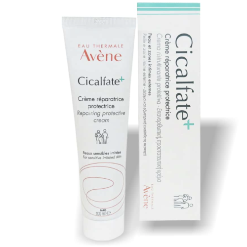 Avène Cicalfate+ Crème Reparatrice Protectrice (100 ml) – Soin Apaisant & Régénérant aux Actifs Purifiants Cuivre-Zinc