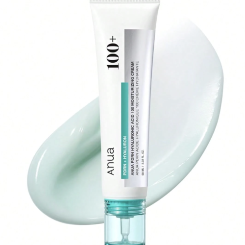 Anua PDRN Hyaluronic Acid 100 Crème Hydratante (Set Duo 60 ml + 30 ml) – Soin Repulpant & Régénérant K-Beauty aux Polynucléotides