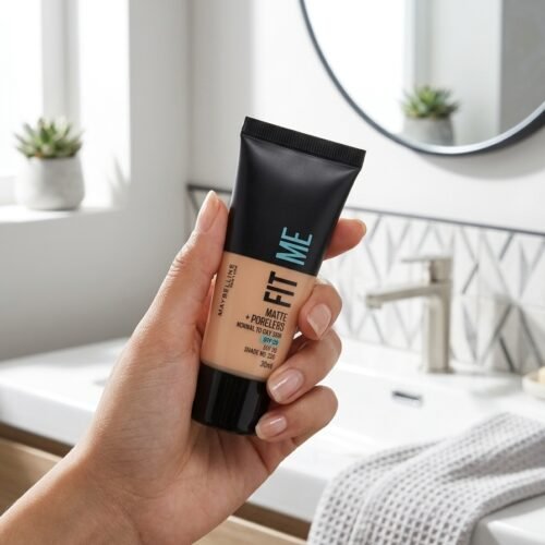 Gemini_Generated_Image_2g7pbp2g7pbp2g7p (2) Maybelline Fit Me Matte + Poreless – Fond de Teint Liquide Matifiant (Teinte Natural Tan)