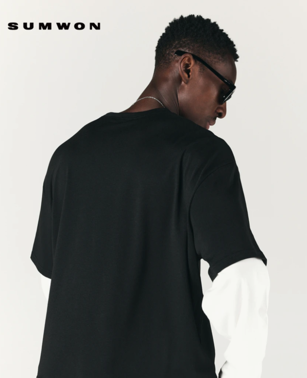 Rectangle 1021 SUMWON T-Shirt Noir Homme