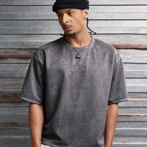 Rectangle 1021 AXEPEAK T-Shirt Homme – T-Shirt Décontracté et Tendance pour le Quotidien