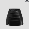 Sweetra Mini-Jupe Femme Grande Taille