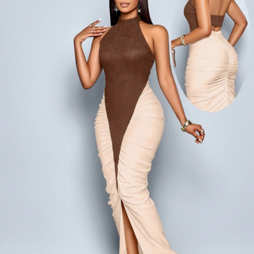 SOLERSUN Robe Longue Moulante Femme