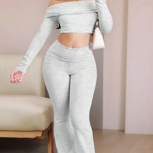 INAWLY Ensemble 2 Pièces Femme