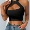 VaVaBold Top Court Noir Femme