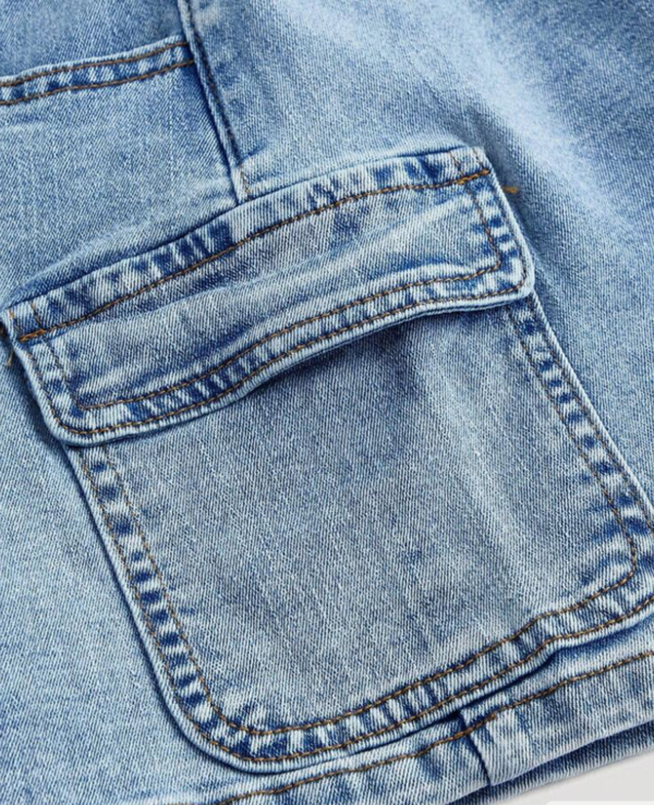 Rectangle 1026(1) MOD Mini-Jupe en Jean Femme