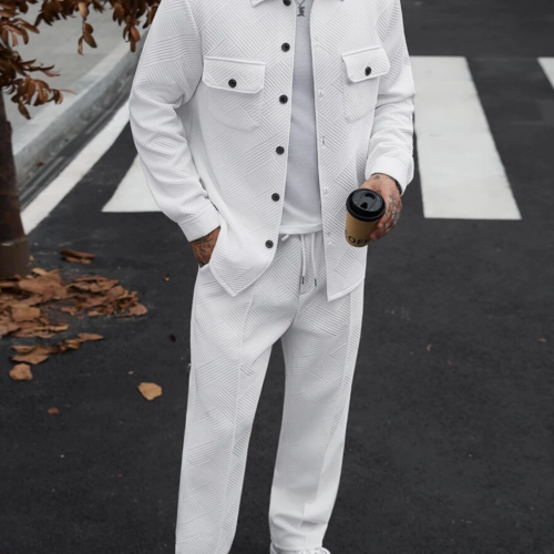 Manfinity CasualCool Ensemble Homme 2 Pièces