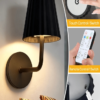 Lot de 1/2 Appliques Murales LED Rechargeables 1800mAh avec Télécommande & Tactile – Lampe Murale Moderne Dimmable avec Minuterie & 3 Températures de Couleur – Veilleuse Sans Fil Magnétique pour Chambre, Salon & Couloir