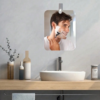 Miroir de Salle de Bain Anti-Buée en Acrylique PC – Miroir de Rasage Incassable pour Homme & Douche, Miroir de Vanité Pratique & Best-Seller