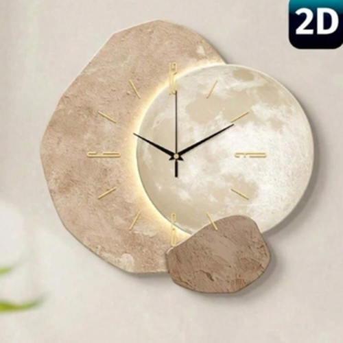 Horloge Murale Minimaliste Moderne Haut de Gamme – Mouvement Quartz Super Silencieux Sans Tic-Tac – Décoration Murale Élégante pour Salon, Cuisine, Chambre & Bureau – Idée Cadeau Saint-Valentin, Fête des Mères & Nouvel An