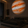 Projecteur de Nuit Galaxie 10 Motifs – Lampe de Projection Ciel Étoilé & Système Solaire Alimentée par USB avec Effet LED Respirant – Projecteur d'Espace Flexible pour Chambre, Salle de Jeu, Fête & Décoration Plafond/Mur