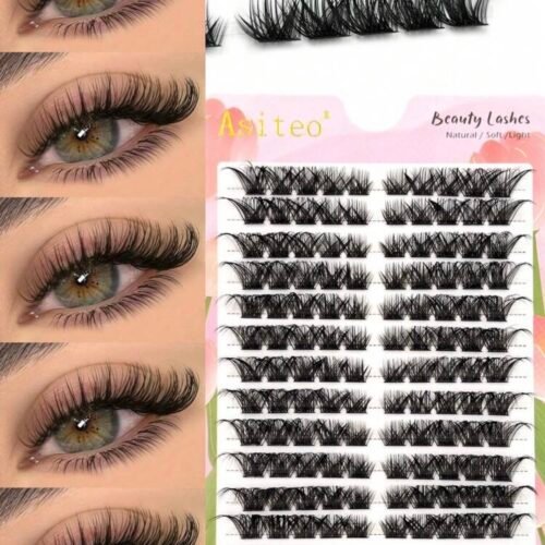 Screenshot Kit de Cils Segmentés Asiteo – Effet Naturel & Œil de Chat