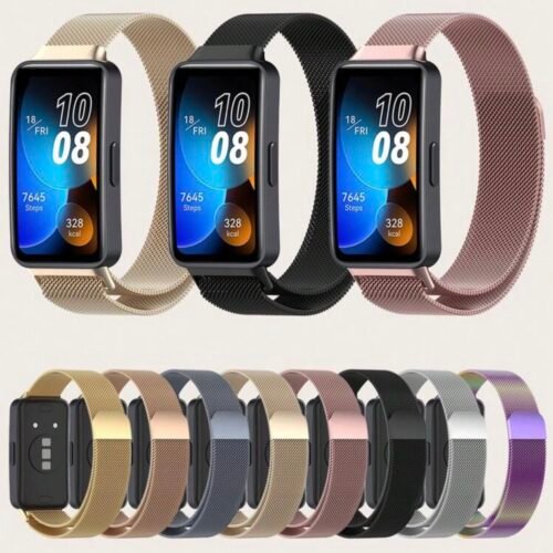 Screenshot Bracelet Magnétique Milanese en Acier Inoxydable pour Huawei Band 8/9