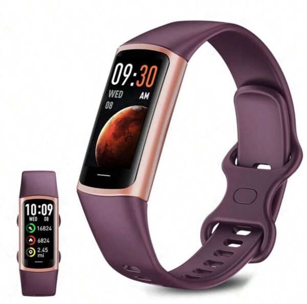 Smart Watch Élégante avec Suivi Cardiaque et Étanchéité IP67