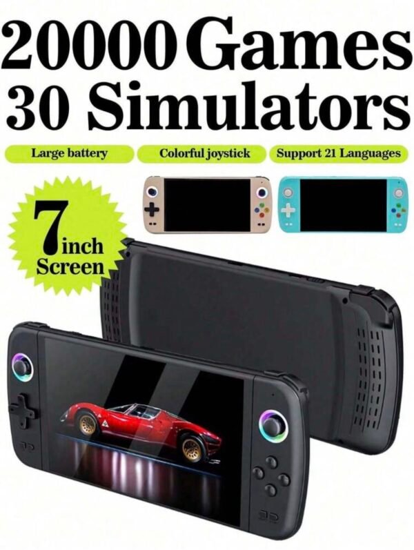 Screenshot Console Rétro Portable 7″ avec 20 000 Jeux Classiques