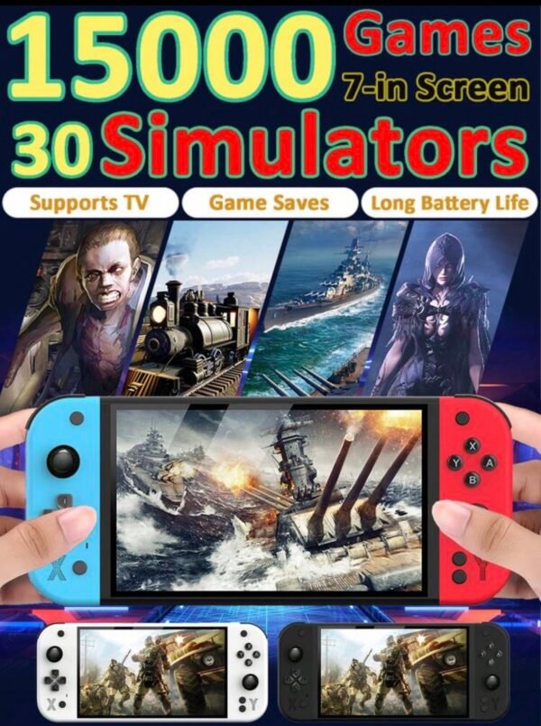 Screenshot Console Arcade Portable Rechargeable avec Joystick et Sauvegarde