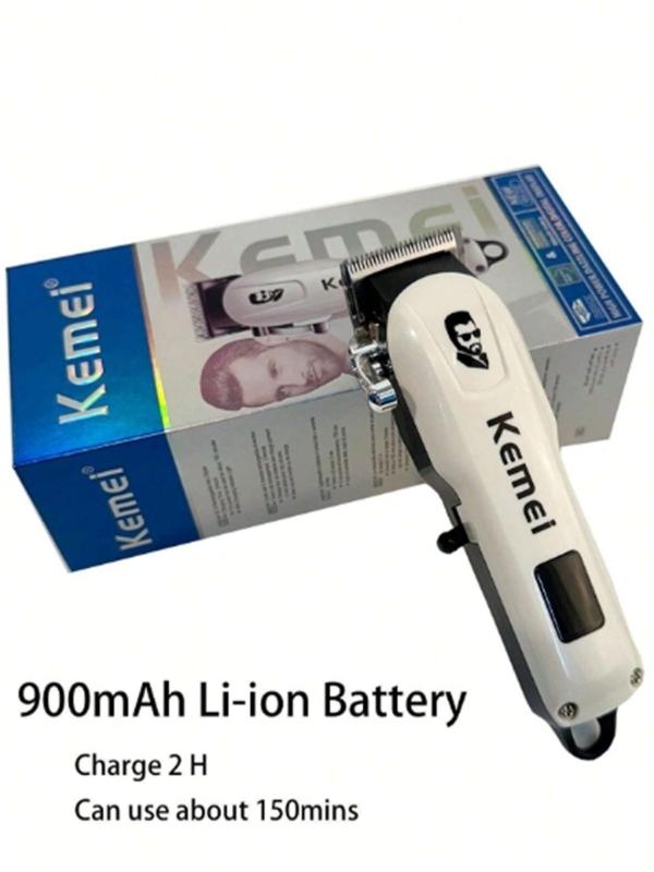 Mini Tondeuse de Précision Sans Fil Kemei KM-232 – Tondeuse à Cheveux & Barbe Portable Rechargeable avec Lame en T Réglable – Pour Maison & Salon de Coiffure – Idée Cadeau Noël & Nouvel An