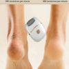 Râpe Anti-Callosités & Polisseur de Pied Électrique Rechargeable – Pédicure Électrique pour Talons Fendus, Peaux Mortes & Cuir Épais – Râpe Pieds Étanche avec Embouts Rotatifs