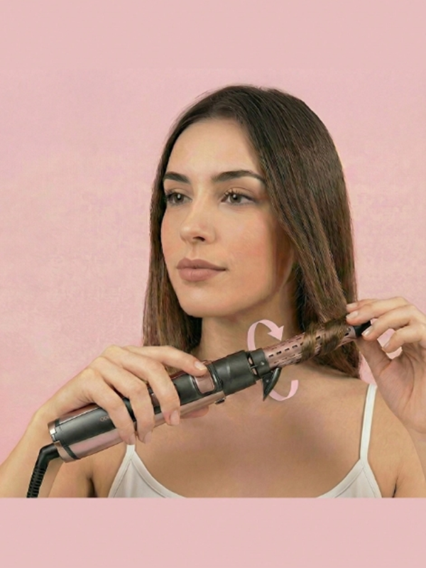 Brosse Soufflante & Coiffante Cecotec Bamba CeramicCare 10en1 (1100W) – Brosse à Air Chaud Rotative avec 10 Têtes Interchangeables en Céramique, Technologie Ionique Anti-Frisottis, Séchage, Volume & Boucles