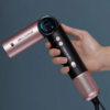 Styliste & Brosse à Air Multifonction Cecotec Bamba AirGlam 8in1 Flex Black (1400W) – Styler d'Air Chaud avec Poignée Flexible, 8 Accessoires Interchangeables, Technologie CoandaTech, Effet Anti-Frisottis FrizzFree & Écran TFT