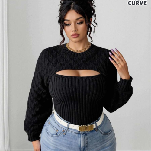 Rectangle 1025(1) Elenzga Pull Ample Femme
