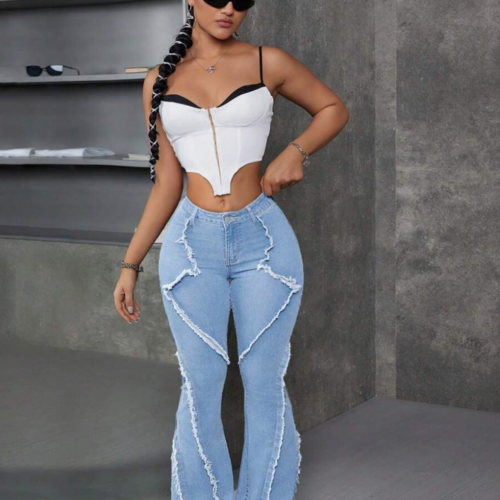 Rectangle 1032 Jeans Évasé Femme