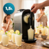 Rectangle 1034 (80) Sorbetière Électrique & Machine à Glace Italienne Cecotec Twist&Ice Cream 1,5L – Turbine à Glace Tactile avec 9 Modes Automatiques & Système Soft Cornet – Pour Glaces Maison, Sorbets & Soft Creams