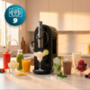 Rectangle 1034 (81) Sorbetière Électrique & Machine à Glace Italienne Cecotec Twist&Ice Cream 1,5L – Turbine à Glace Tactile avec 9 Modes Automatiques & Système Soft Cornet – Pour Glaces Maison, Sorbets & Soft Creams