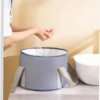 Rectangle 1035 (65) Bassin de bain de pied portable et isolé, convient pour le spa à domicile. Bassin de bain de pied pliable pratique pour le trempage des pieds, livré avec un sac de rangement portable, convient pour les voyages, le camping, les activités de plein air, les magasins et plus d'occasions, choix idéal pour les voyages d'affaires, les sports et les activités de plein air. Le produit présente un design de bassin peu profond, le niveau d'eau n'atteint que le mollet, principalement utilisé pour un trempage pratique des pieds, le design de bassin peu profond est plus facile à utiliser.