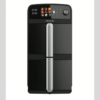 Rectangle 13 (62) Friteuse sans Huile Cecotec Air Fryer 10L avec Cuves Superposées (2400W) – Friteuse d'Air Double Bac 2x5L à Gain d'Espace – 10 Menus Prédéfinis, Fonction Sync, Température 35-210°C & Écran Tactile