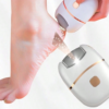 Râpe Anti-Callosités & Polisseur de Pied Électrique Rechargeable – Pédicure Électrique pour Talons Fendus, Peaux Mortes & Cuir Épais – Râpe Pieds Étanche avec Embouts Rotatifs