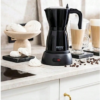 Rectangle 28 (73) Cafetière Électrique Moka CAMRY – Machine à Expresso Italienne sans Plaque de Cuisson (400W) – Cafetière Pression Compacte & Portable avec Soupape de Sécurité – Couleur Noire