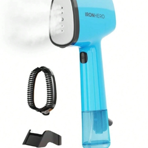 Rectangle 28 (95) Défroisseur Vapeur Vertical Cecotec IronHero V-1500 Essential Blue (1500W) – Défroisseur à Main Rapide 30s avec Semelle Céramique, Vapeur Continue 25 g/min, Modes Adaptables & Brosse Anti-Peluches Incluse